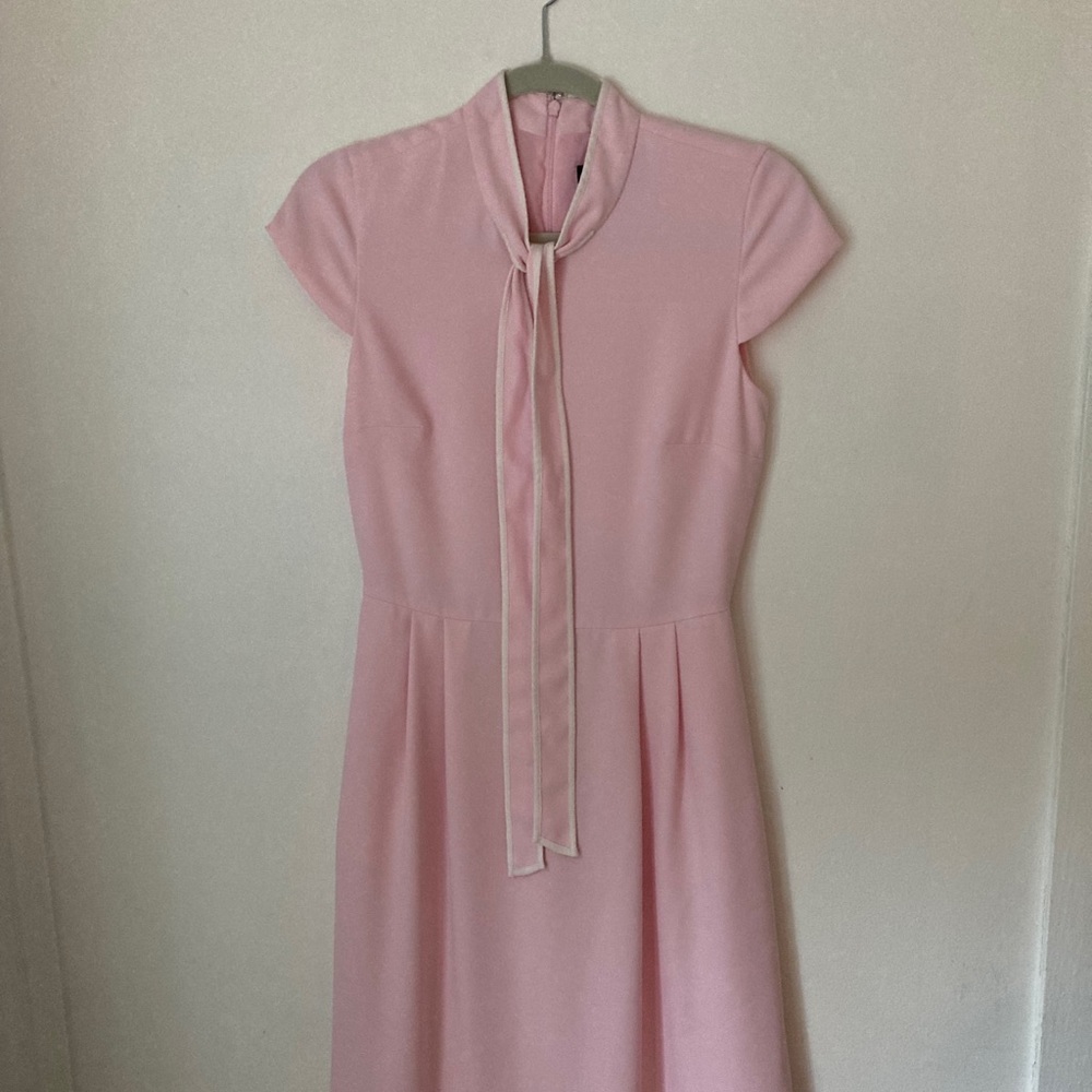 J Crew pink midi dress!